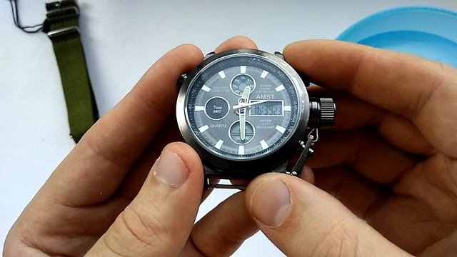 Как отличить подделку и ОРИГИНАЛ Армейские командирские часы AMST 3003 АМСТ AM 3003 обзор настройка смотреть онлайн