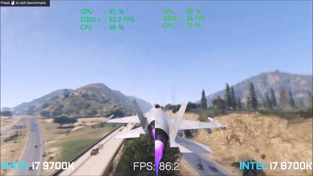 INTEL i7 9700K vs 8700K Compare And Test in 5 Games смотреть онлайн