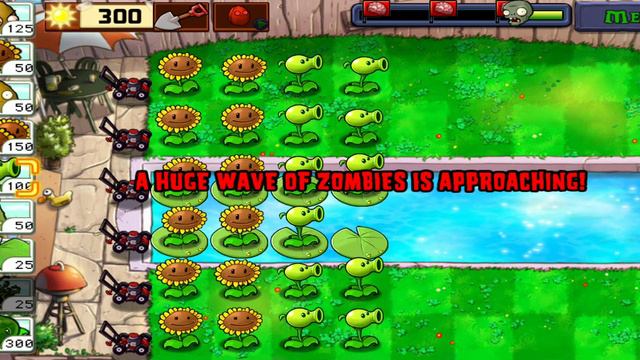 Небольшой летсплей по Plants vs. Zombies (Растения против Зомби) | Убогий видеоролик смотреть онлайн