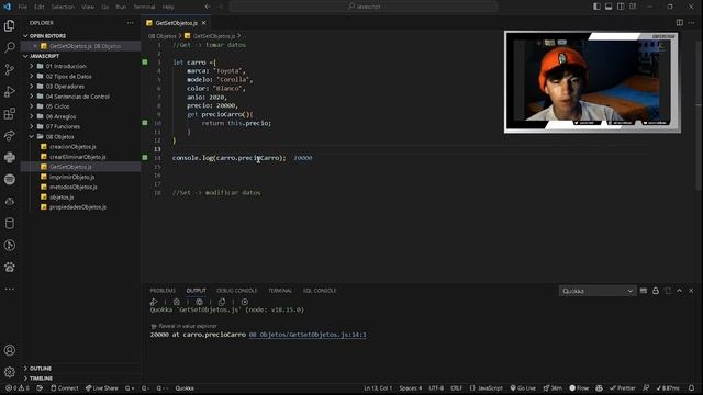 46 Get/Set Objetos en JS - Curso Completo JavaScript смотреть онлайн