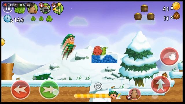 Jumping Game | Leps World | Steals The Leprechaun Gold | Super Mario Bros смотреть онлайн