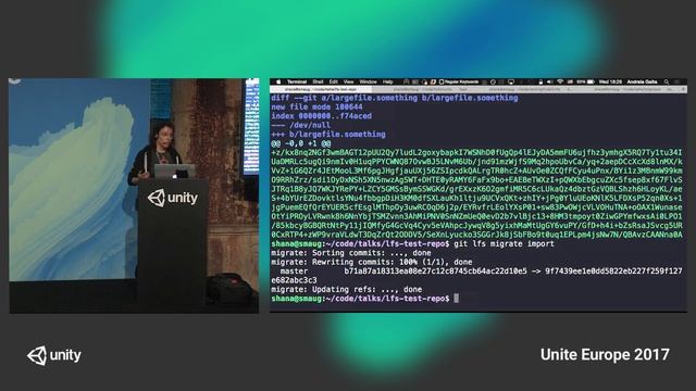 Unite Europe 2017 - Deep dive into Git and Git LFS смотреть онлайн