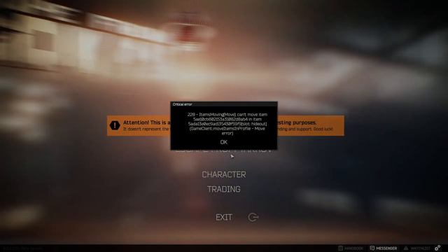 Escape From Tarkov Inventory bug Critical Error 228 #BSG PlzFix смотреть онлайн