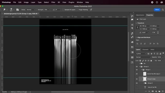 Daily Design Day 273 full video tutorial! SIMPLE MELTING TEXT IN ADOBE PHOTOSHOP смотреть онлайн