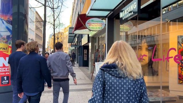 Cologne, Germany Walking Tour 4K 60fps