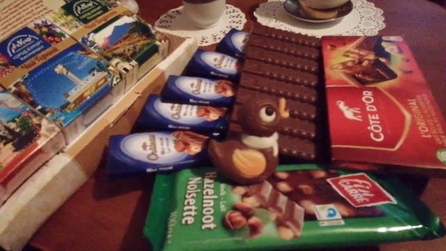 Бельгийский шоколад/?Распаковка посылки от канала Eva Channel 5? смотреть онлайн