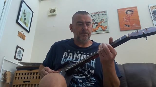 Latest build! 3 stringer with 5 inch copper resonator cone! смотреть онлайн