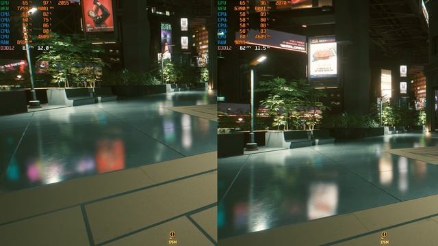 Cyberpunk 2077 v1.23 and unofficial DLSS 2.2 Performance comparison смотреть онлайн