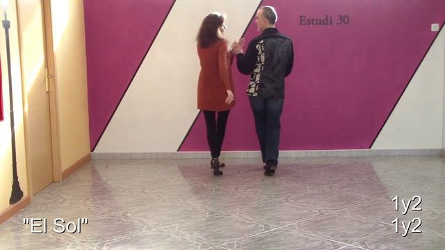 Estudi30. Aprende a bailar Samba en pareja. Parte 3 Figuras: Botafogo caminado y el Sol смотреть онлайн