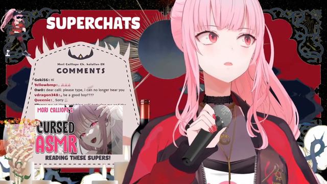 Calli's Dom Side Is Showing 【Mori Calliope】