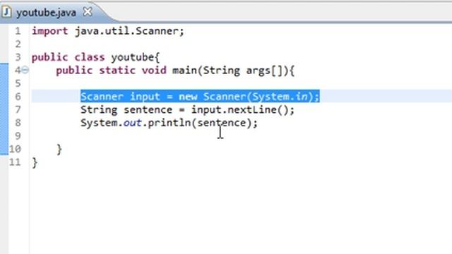 Java tutorial 6: How to get user input смотреть онлайн
