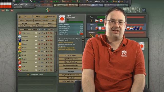 Hearts of Iron III: For the Motherland Video Developer Diary смотреть онлайн