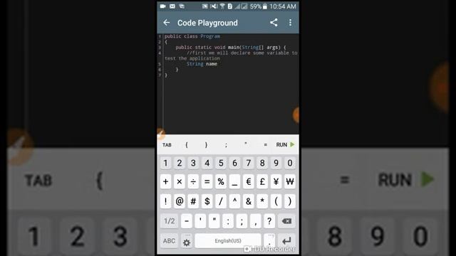 Declaring Variable using Solo Learn (Java Programming) смотреть онлайн