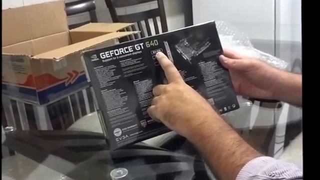 Unboxing Placa Video Geforce GT 640 2GB DDR3 смотреть онлайн