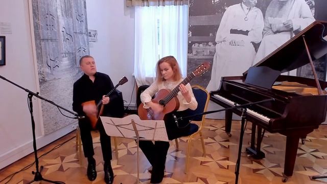 A Piazzolla Libertango DUO Elegans Роман Ефимов (балалайка) Мосягина Дарья(Гитара) смотреть онлайн