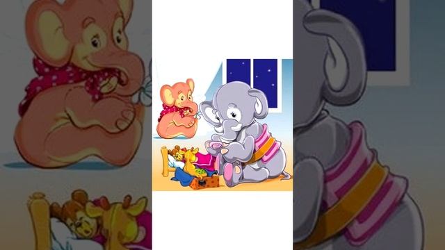 #SHORTS / Слон / Агния Барто / Читаем вслух / Детский стих / смотреть онлайн