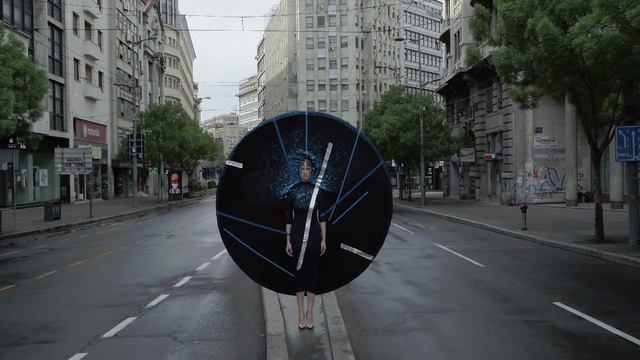 Intro Belgrade Empty City 2020 | Art Can Walk | Milena ZeVu art performance смотреть онлайн