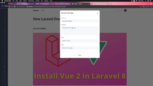 Laravel Canvas Package - A Laravel Publishing Platform смотреть онлайн