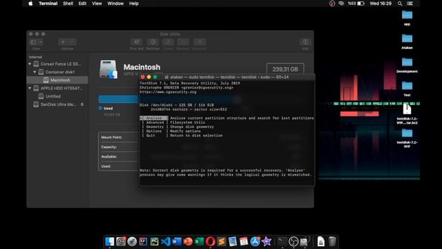 How To Recover Files Using TestDisk on MacOS смотреть онлайн