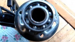 Мотобуксировщик Бурлак М2.  Смазка подшипников в катках