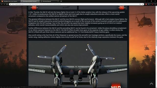 War Thunder - Update 1.87 Devblog - SM 92 смотреть онлайн
