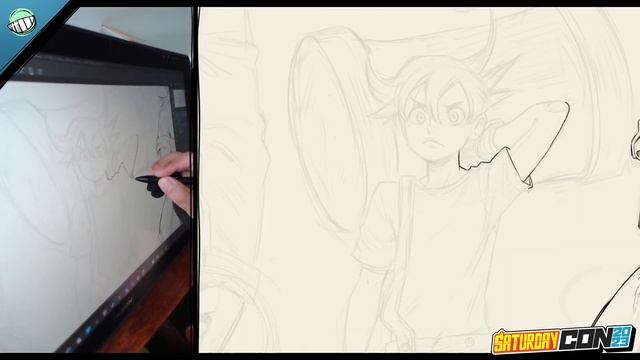 SATURDAY WARS ► Poster + Con News!!! [Art Timelapse] смотреть онлайн