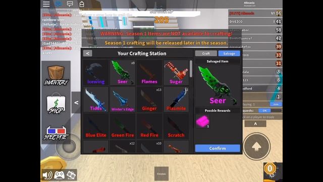 Murder Mystery 2 - How to craft the Rainbow seer - Roblox смотреть онлайн