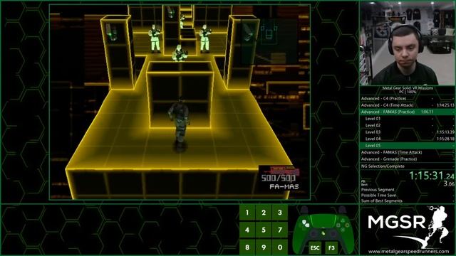 *WR* MGS: VR Missions | PC | 100% | 2:30:51 RTA смотреть онлайн