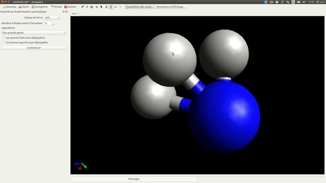 Desiner des molécules en 3D avec le logiciel Avogadro смотреть онлайн