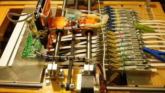 SMD принтер, процесс сборки платы