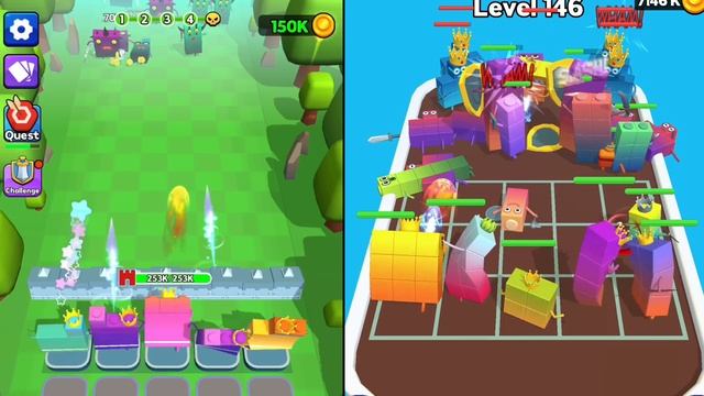 Number Cube War: Merge Idle ?? VS ?? Merge Number Cube: Fam Run - New Character Level 14 смотреть онлайн