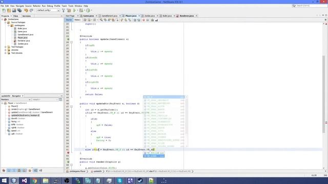 Zombie game written in java смотреть онлайн