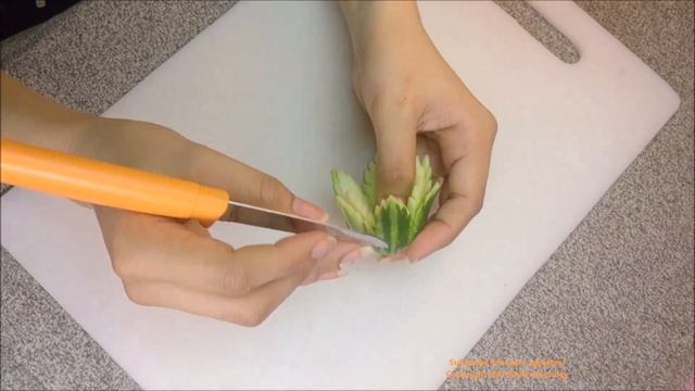 Beautiful Cucumber Rose & Carrot Flower Design - Best Vegetable Carving Garnish смотреть онлайн