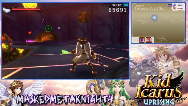 Kid Icarus: Uprising - The Space Pirate Ship [Chapter 8] смотреть онлайн