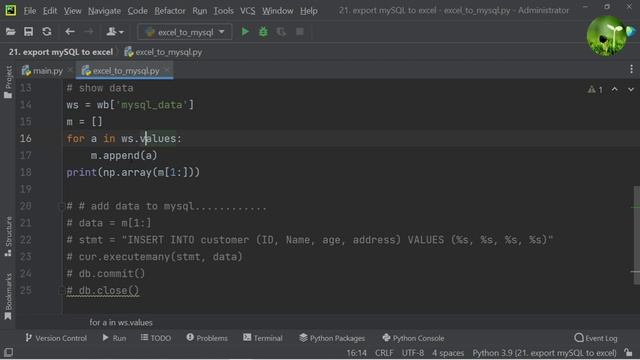 D12: Chuyển dữ liệu từ excel vào mysql 2022 "lato' channel" смотреть онлайн