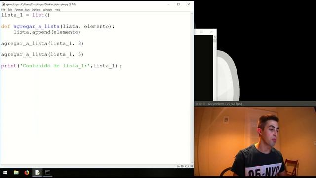 CURSO TUTORIAL PYTHON - 7) Scripts en Python. Comando INPUT. ESPAÑOL смотреть онлайн