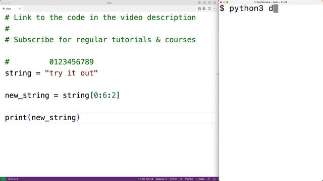 Reverse A String | Python Example смотреть онлайн