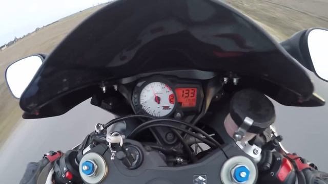 Suzuki GSX-R 600 K6 - acceleration 0-200 km/h смотреть онлайн