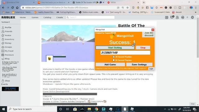GET TONS OF VISITS ON YOUR GAMES IN ROBLOX 2019 смотреть онлайн