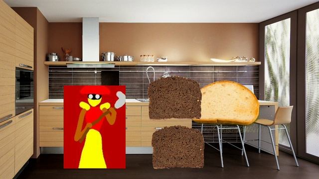 Как сделать бутерброд, имея из продуктов только батон и бородинский хлеб? смотреть онлайн