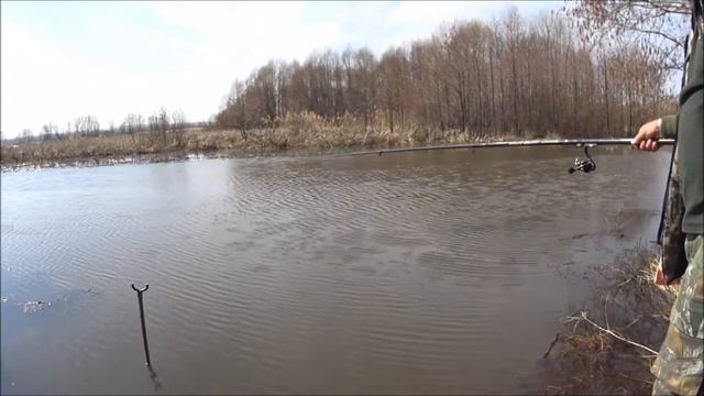 Первая рыбалка по ОТКРЫТОЙ ВОДЕ 2019\КАРАСЬ, УКЛЕЙКА и ...... смотреть онлайн