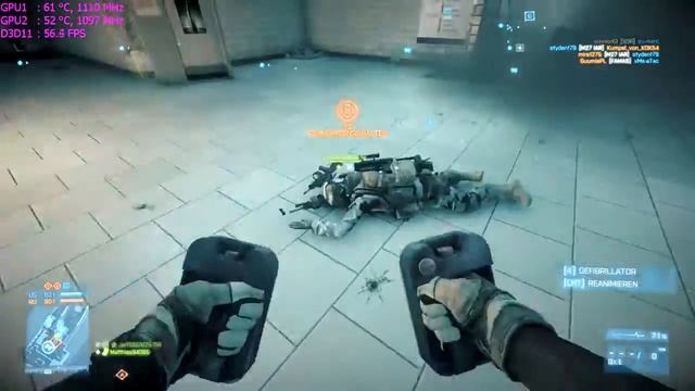 Battlefield 3 Gameplay on 2x ASUS GTX 650 ti Boost in SLI (Ultra Preset) смотреть онлайн