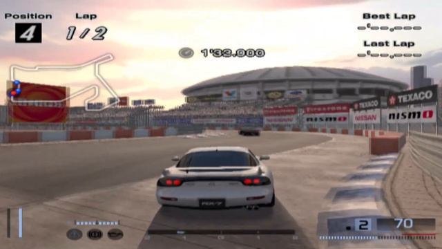 Гран Туризмо 4 (Онлайн Тест Версия) Мазда RX-7 Тип RS Геймплей смотреть онлайн