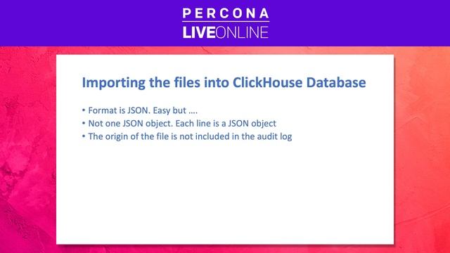 Lenny Andersen - Stofa a/s - Using Percona Audit Plugin in Daily Operation - Percona Live 2021 смотреть онлайн