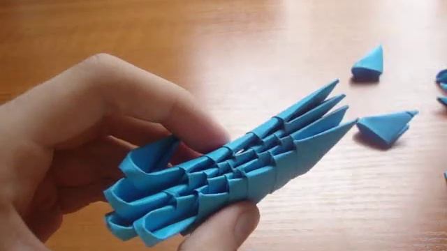 3D origami dragon tutorial (part 3) смотреть онлайн