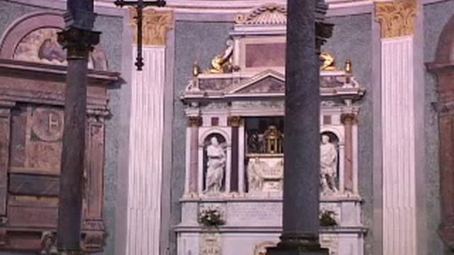 Church of Santa Croce, Rome, Italy смотреть онлайн