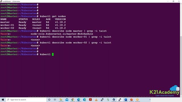 Taints & Tolerations in Kubernetes | Kubernetes For Beginners | Kubernetes Tutorial | K21Academy смотреть онлайн