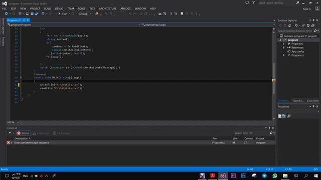 تعلم البرمجة بلغة#C سي شارب |مقرر البرمجة2 | الدرس الرابع | الملفات النصية التسلسلية смотреть онлайн