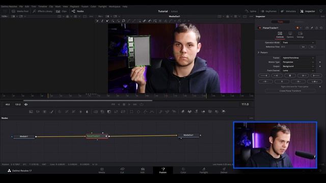 Basic Tracking Objects In Davinci Resolve 17 | Motion Tracking Tutorial смотреть онлайн