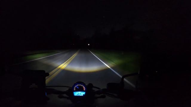 Kawasaki Vulcan S LED Headlight Test Ride смотреть онлайн